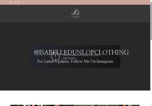 isabelledunlop.com capture - 2025-10-06 12:21:20