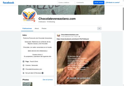 chocolatevenezolano.com capture - 2025-10-06 12:27:13