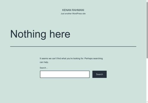 kenanrahmani.com capture - 2025-10-06 13:07:02