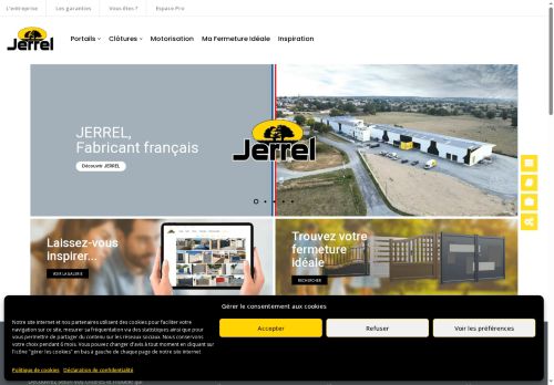 fabricantportailaluminium.com capture - 2025-10-06 14:14:53