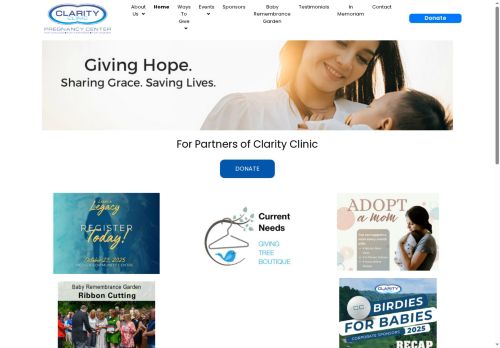 partnersofclarityclinic.com capture - 2025-10-06 15:05:14