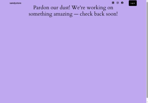 sandy-store.com capture - 2025-10-06 15:59:59