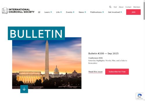 churchillbulletin.com capture - 2025-10-06 16:30:37