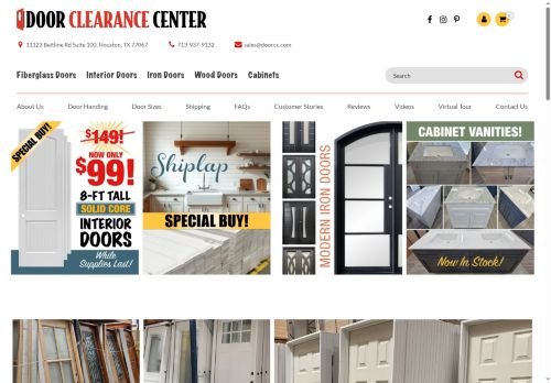 cabinetclearancecenter.com capture - 2025-10-06 16:51:47