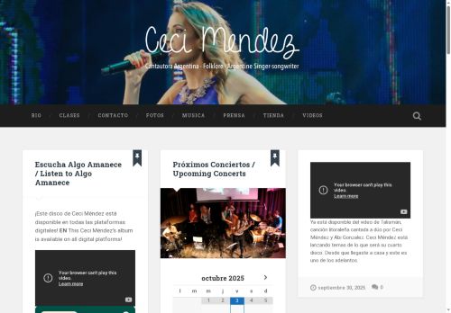 cecimendez.com capture - 2025-10-06 18:11:51