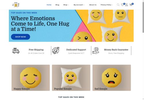 buyemojipillows.com capture - 2025-10-06 18:29:10