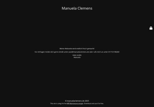 manuela-clemens.com capture - 2025-10-06 18:31:11
