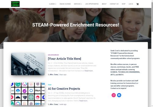 geekcredkids.com capture - 2025-10-06 20:13:19