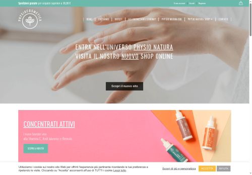 physiocosmetica.com capture - 2025-10-06 20:35:56