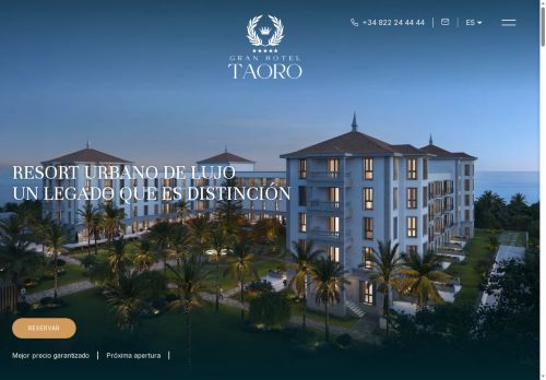 granhoteltaoro.com capture - 2025-10-06 22:20:43