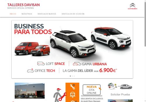 talleresdavisan.com capture - 2025-10-06 22:32:22