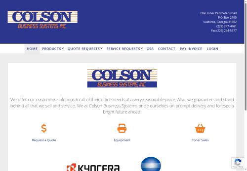 colsonbusinesssystems.com capture - 2025-10-06 23:20:53
