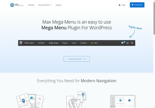 maxmegamenu.com capture - 2025-10-07 00:07:37