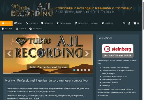 studio-ajl-recording.com capture - 2025-10-07 00:56:27