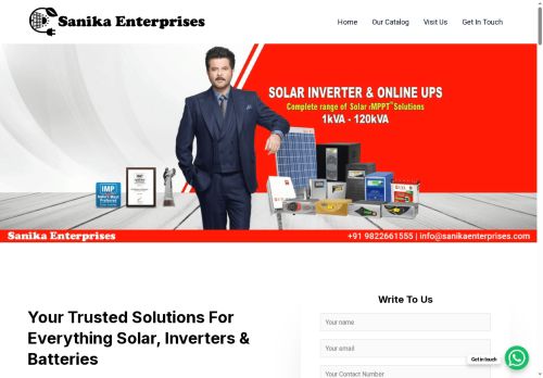 sanikaenterprises.com capture - 2025-10-07 02:21:55