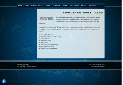 vantagetooling.com capture - 2025-10-07 05:03:49