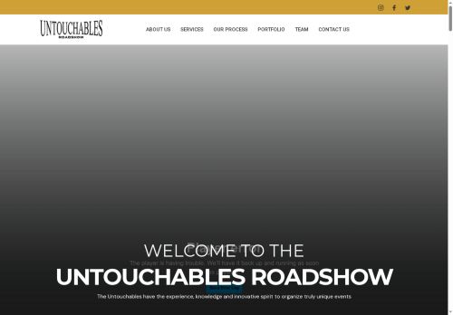 untouchablesroadshow.com capture - 2025-10-07 06:03:10