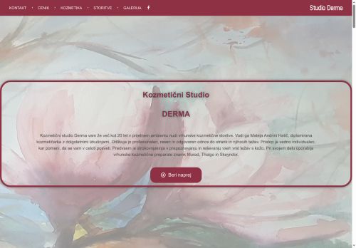 kozmeticni-studio-derma.com capture - 2025-10-07 07:48:57