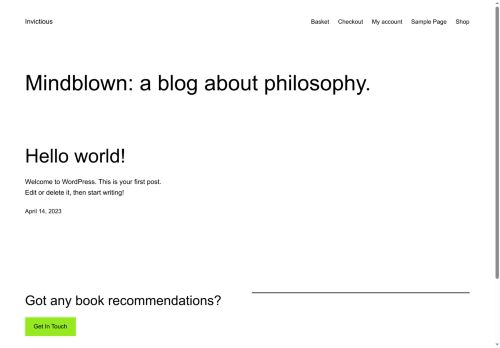 invictious.com capture - 2025-10-07 08:10:35
