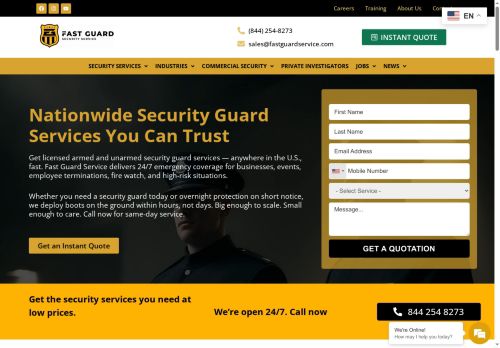 securityguardnorthcarolina.com capture - 2025-10-07 09:28:59
