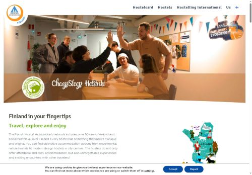 finnhostels.com capture - 2025-10-07 10:04:35