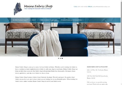 mainefabricshop.com capture - 2025-10-07 12:06:42