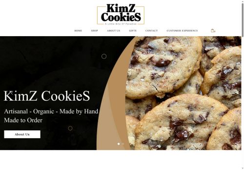 kimzcookies.com capture - 2025-10-07 12:45:34