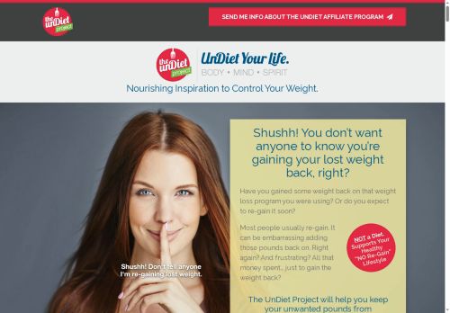 theundietproject.com capture - 2025-10-07 13:14:56