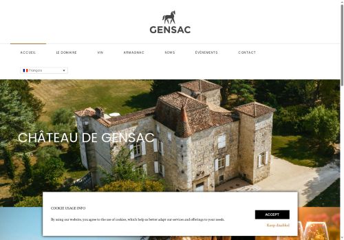 domaine-de-gensac.com capture - 2025-10-07 14:12:01