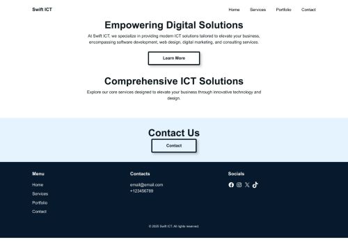 swiftict.com capture - 2025-10-07 14:44:45