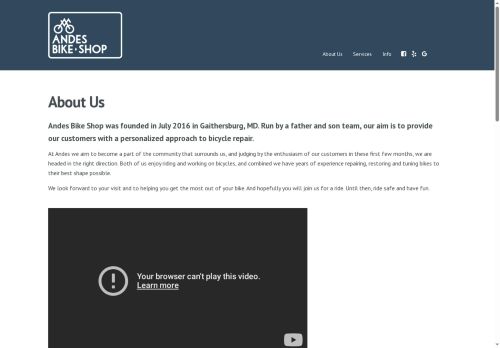 andesbikeshop.com capture - 2025-10-07 15:30:14