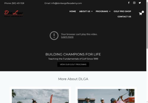 usagolfschool.com capture - 2025-10-07 15:31:47