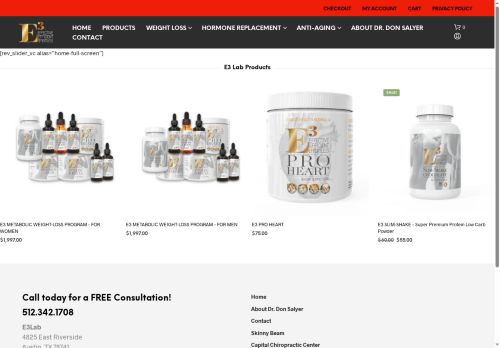 drdonsanti-aging.com capture - 2025-10-07 15:37:40