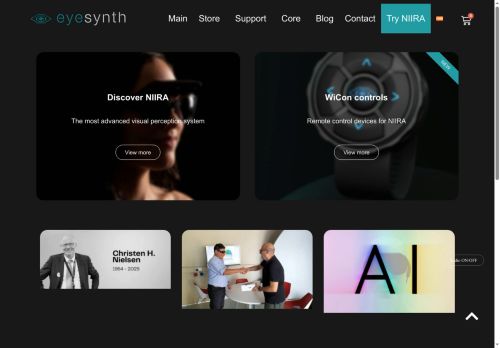 glassesfortheblind.com capture - 2025-10-07 16:11:49