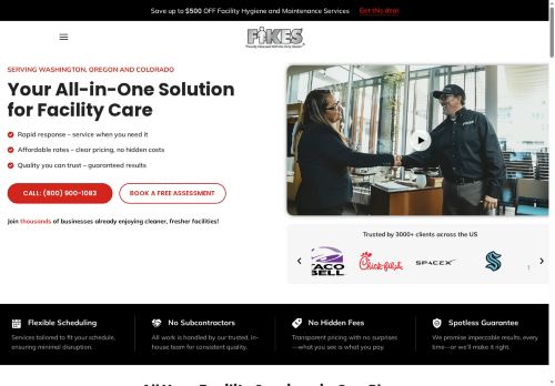 fikesjanitorial.com capture - 2025-10-07 18:00:55