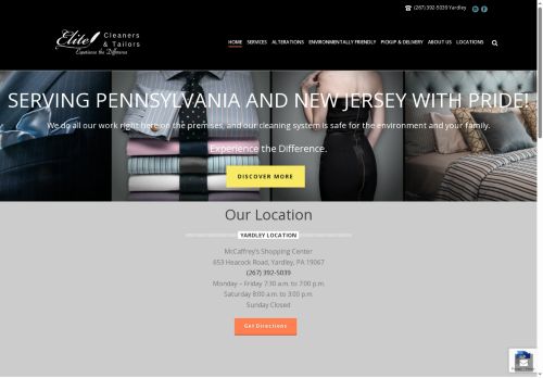 yardleydrycleaners.com capture - 2025-10-07 18:10:59