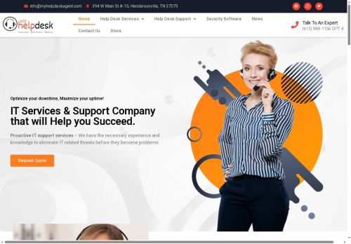 myhelpdeskagent.com capture - 2025-10-07 18:27:47