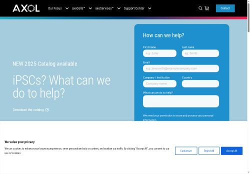 axolbioscience.com capture - 2025-10-07 19:06:10