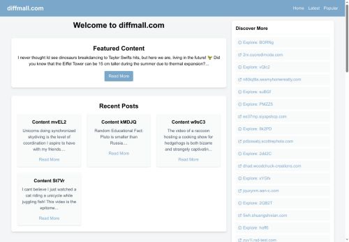 diffmall.com capture - 2025-10-07 20:19:41