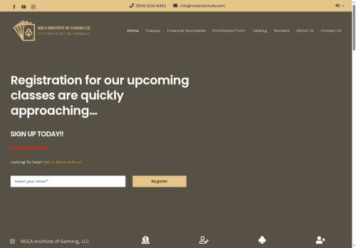 nolainstitute.com capture - 2025-10-07 23:08:34