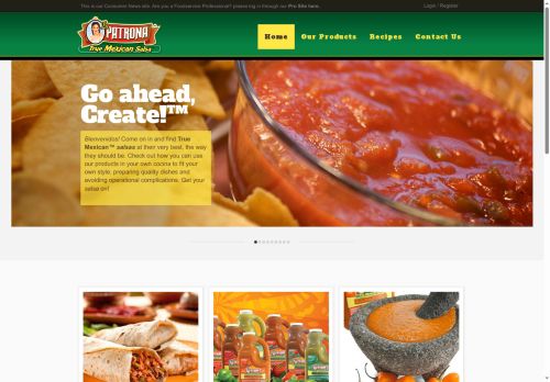 lapatronasalsas.com capture - 2025-10-07 23:23:08