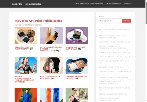 promocionalesmonterrey.com capture - 2025-10-08 00:04:57