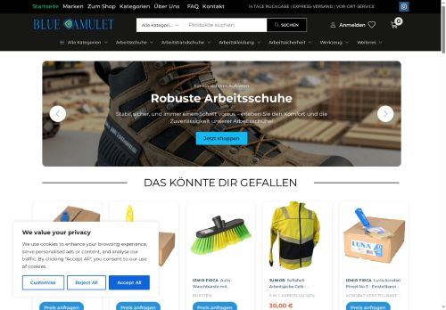 blueamulet.com capture - 2025-10-08 00:17:59