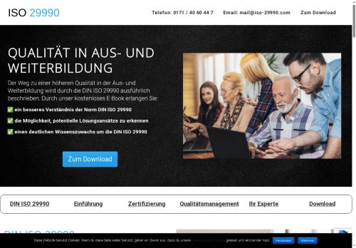 iso-29990.com capture - 2025-10-08 02:01:19