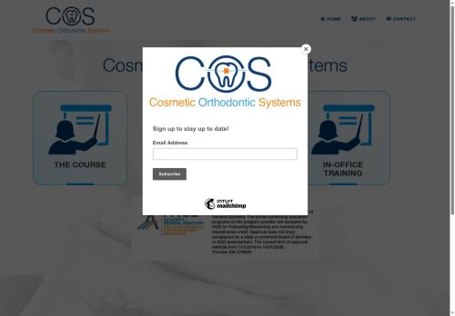 cosmeticorthodonticsystems.com capture - 2025-10-08 02:21:17