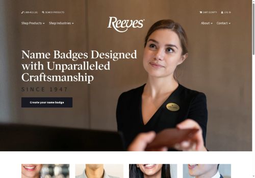 reevesnamebadges.com capture - 2025-10-08 02:32:18