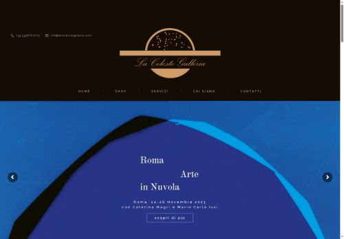 lacelestegalleria.com capture - 2025-10-08 06:16:25