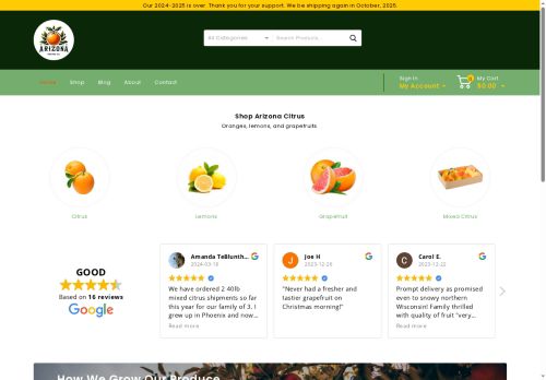 azorangecompany.com capture - 2025-10-08 09:19:29