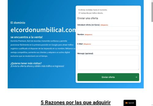elcordonumbilical.com capture - 2025-10-08 09:41:22