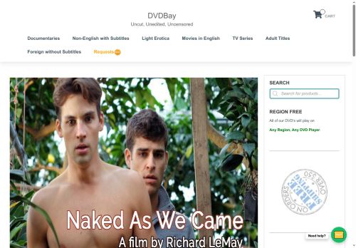 nakedaswecamethemovie.com capture - 2025-10-08 09:48:25